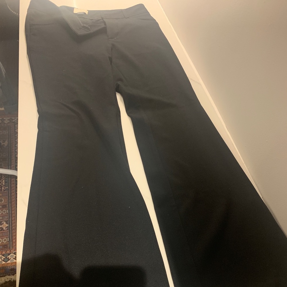 Athropologie Black The Essential Trouser